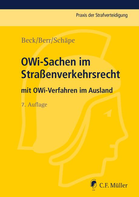 Cover-Bild OWi-Sachen im Straßenverkehrsrecht