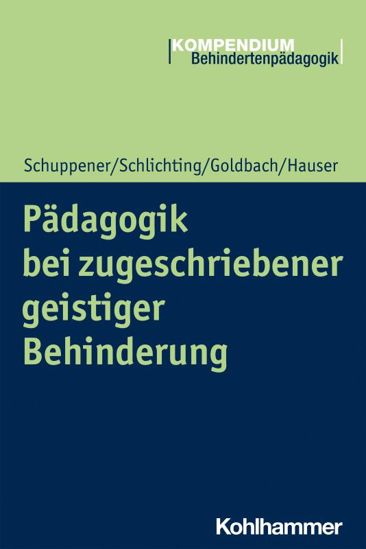 Cover-Bild Pädagogik bei zugeschriebener geistiger Behinderung