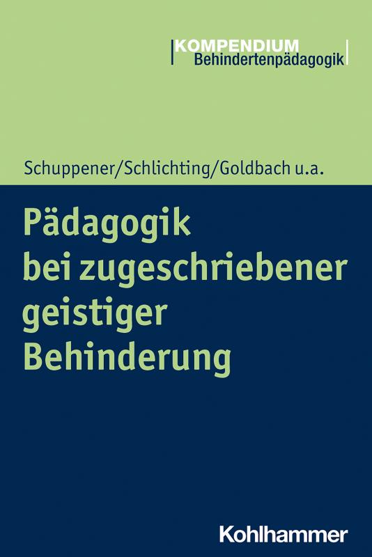 Cover-Bild Pädagogik bei zugeschriebener geistiger Behinderung