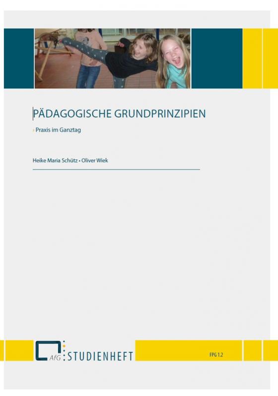 Cover-Bild PÄDAGOGISCHE GRUNDPRINZIPIEN