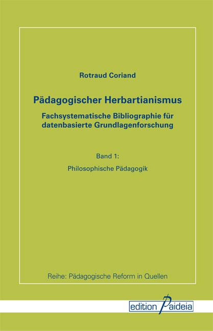 Cover-Bild Pädagogischer Herbartianismus I