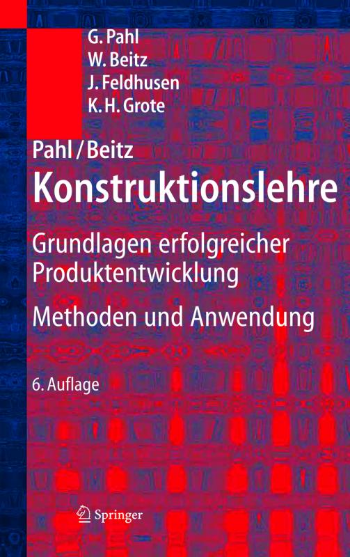 Cover-Bild Pahl/Beitz Konstruktionslehre