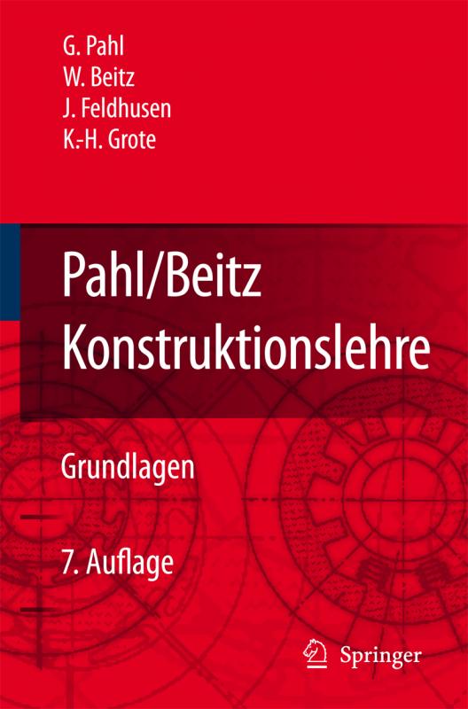 Cover-Bild Pahl/Beitz Konstruktionslehre