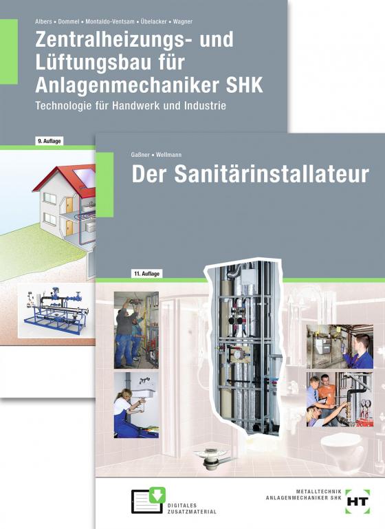 Cover-Bild Paketangebot Der Sanitärinstallateur + Zentralheizungs- und Lüftungsbau für Anlagenmechaniker