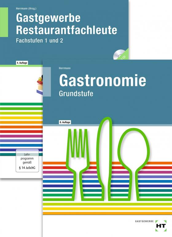 Cover-Bild Paketangebot Gastronomie Grundstufe + Gastgewerbe Restaurantfachleute