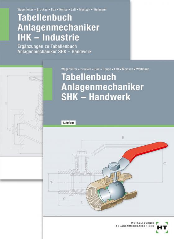 Cover-Bild Paketangebot Tabellenbuch Anlagenmechaniker SHK - Handwerk + Tabellenbuch Anlagenmechaniker IHK-Industrie
