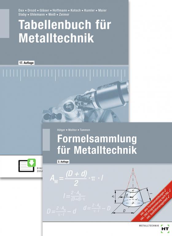 Cover-Bild Paketangebot Tabellenbuch für Metalltechnik und Formelsammlung für Metalltechnik