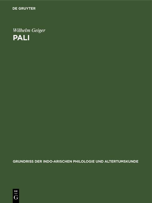 Cover-Bild Pali