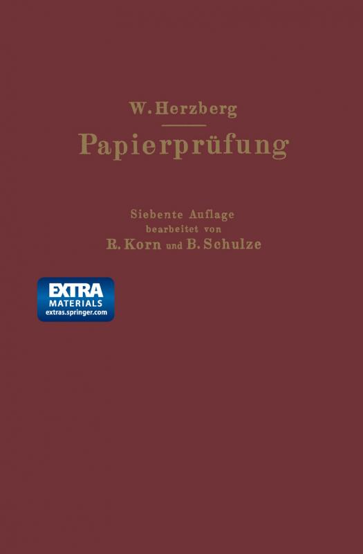 Cover-Bild Papierprüfung