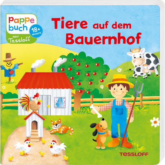 Cover-Bild Pappebuch Tiere auf dem Bauernhof