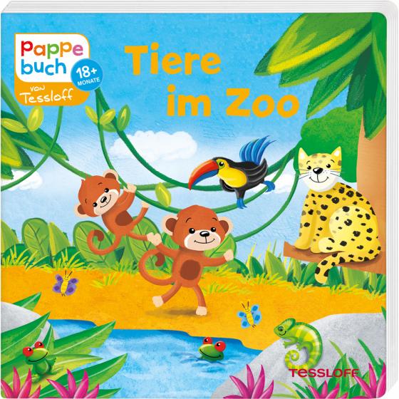 Cover-Bild Pappebuch Tiere im Zoo