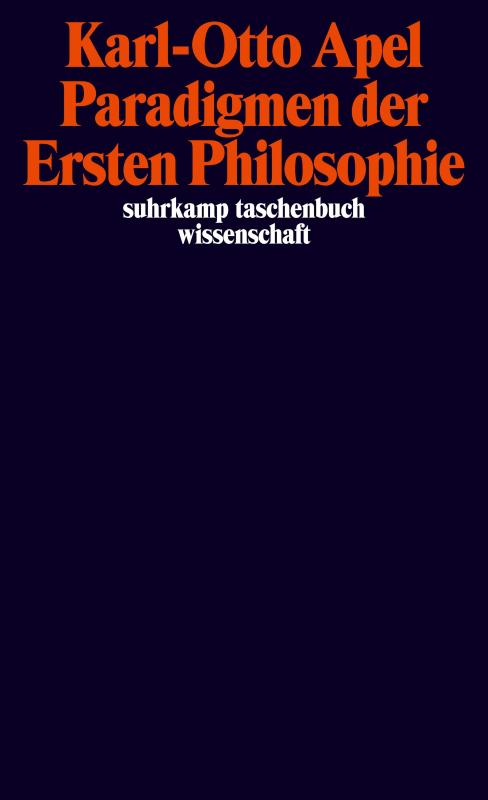 Cover-Bild Paradigmen der Ersten Philosophie