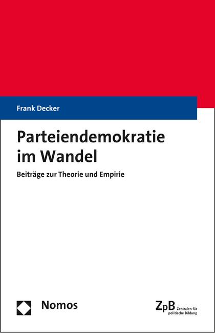 Cover-Bild Parteiendemokratie im Wandel