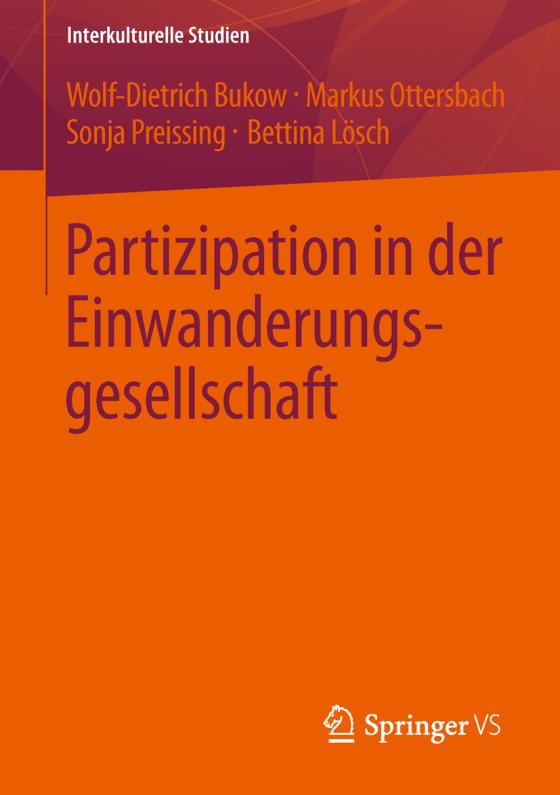 Cover-Bild Partizipation in der Einwanderungsgesellschaft