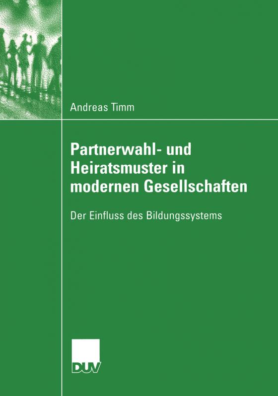 Cover-Bild Partnerwahl- und Heiratsmuster in modernen Gesellschaften