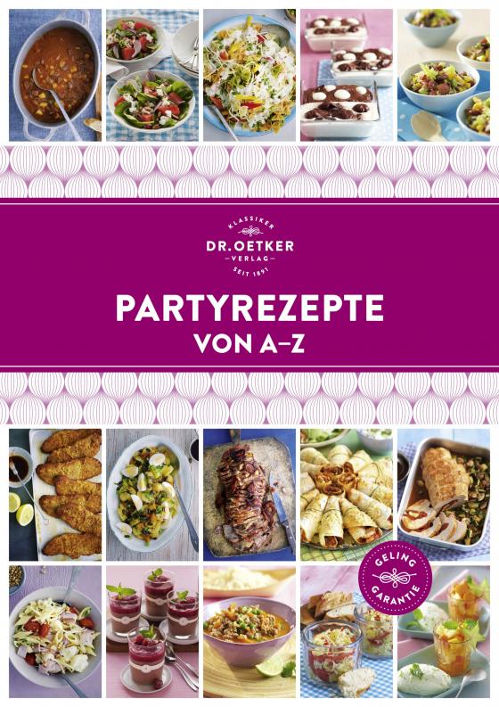 Cover-Bild Partyrezepte von A - Z