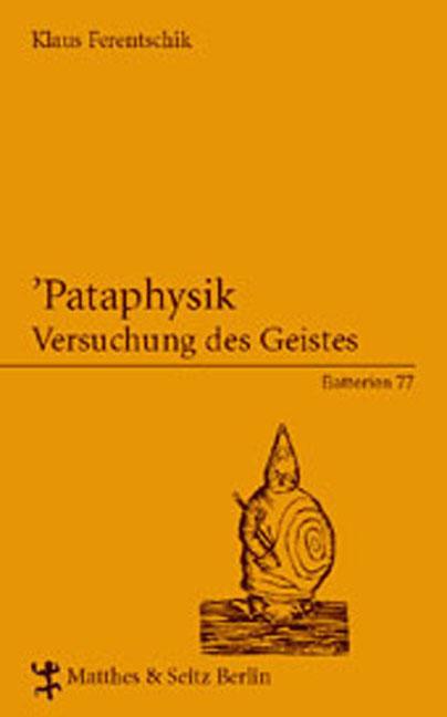 Cover-Bild 'Pataphysik
