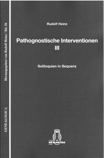 Cover-Bild Pathognostische Interventionen III