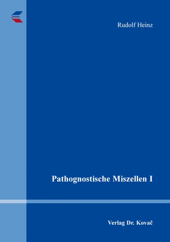 Cover-Bild Pathognostische Miszellen I