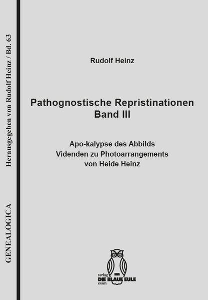 Cover-Bild Pathognostische Repristinationen Band III