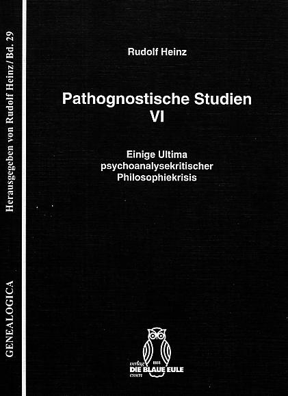 Cover-Bild Pathognostische Studien VI