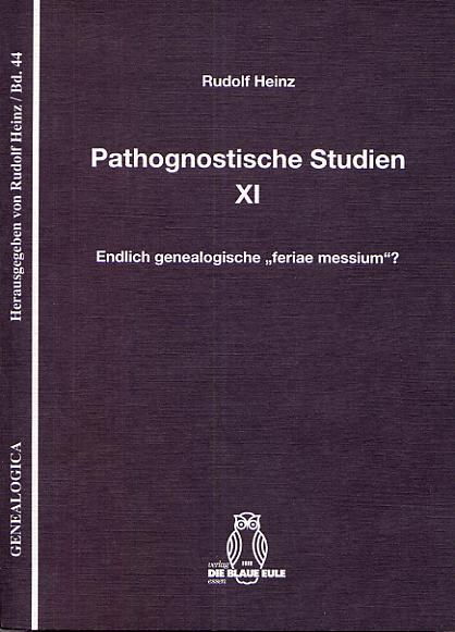Cover-Bild Pathognostische Studien XI