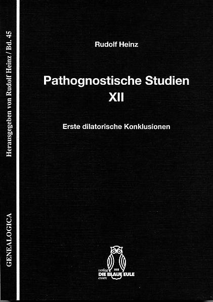 Cover-Bild Pathognostische Studien XII