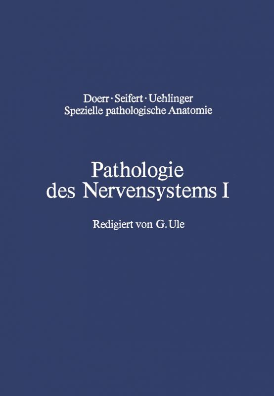 Cover-Bild Pathologie des Nervensystems I