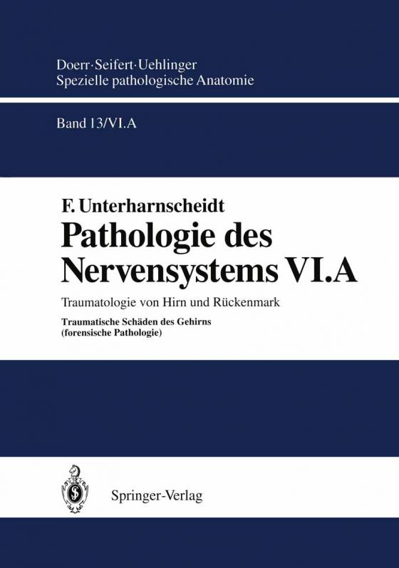 Cover-Bild Pathologie des Nervensystems VI.A