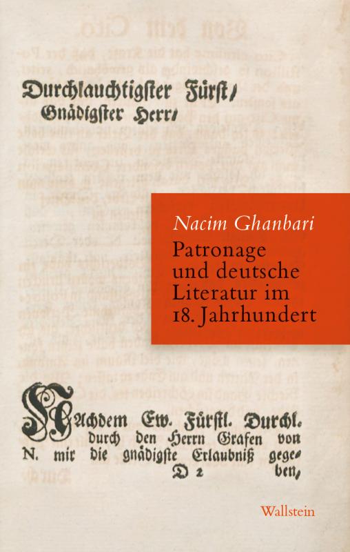 Cover-Bild Patronage und deutsche Literatur im 18. Jahrhundert