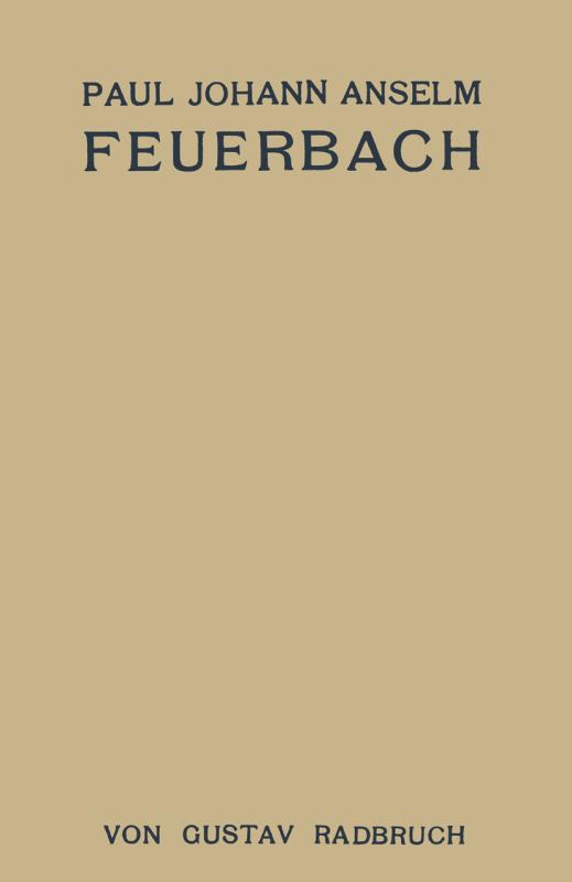 Cover-Bild Paul Johann Anselm Feuerbach