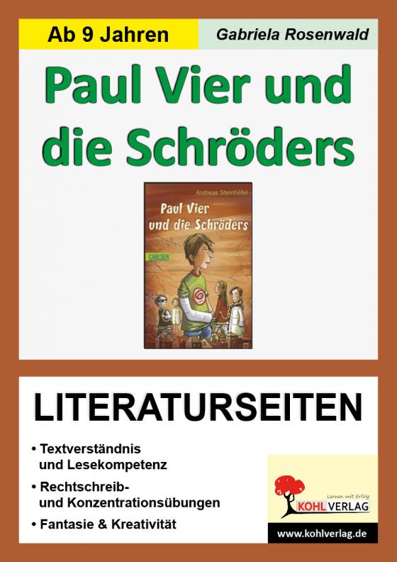 Cover-Bild Paul Vier und die Schröders - Literaturseiten