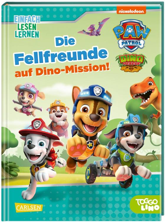 Cover-Bild PAW Patrol Erstlesebuch: Die Fellfreunde auf Dino-Mission!