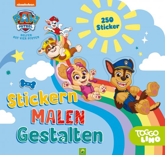 Cover-Bild PAW Patrol Stickern, Malen, Gestalten. Mit 250 Stickern. Für Kinder ab 3 Jahren