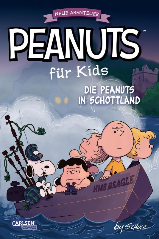 Cover-Bild Peanuts für Kids - Neue Abenteuer 4: Die Peanuts in Schottland