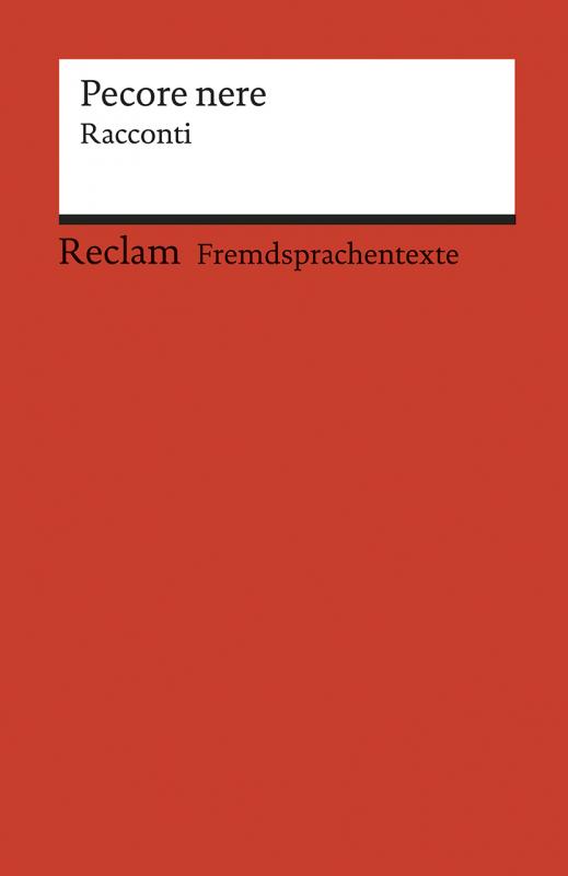 Cover-Bild Pecore nere. Racconti. Italienischer Text mit deutschen Worterklärungen. B2 (GER)