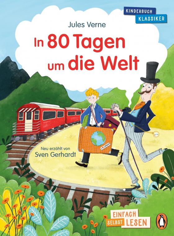 Cover-Bild Penguin JUNIOR – Einfach selbst lesen: Kinderbuchklassiker – In 80 Tagen um die Welt