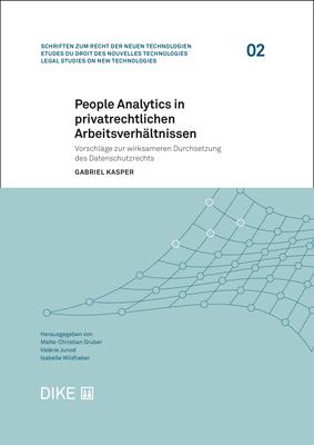 Cover-Bild People Analytics in privatrechtlichen Arbeitsverhältnissen