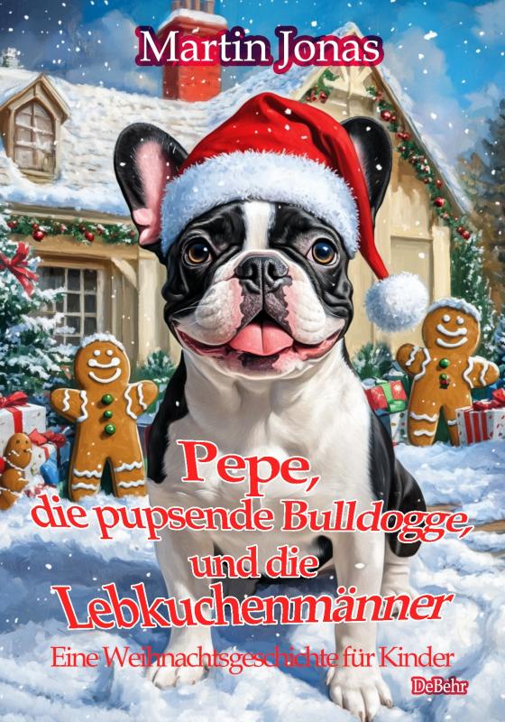 Cover-Bild Pepe, die pupsende Bulldogge und die Lebkuchenmänner - Eine Weihnachtsgeschichte für Kinder