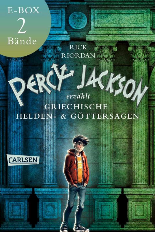Cover-Bild Percy Jackson erzählt: Band 1+2 der sagenhaften Abenteuer-Serie in einer E-Box!