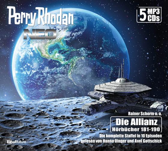 Cover-Bild Perry Rhodan Neo Episoden 181-190 (5 MP3-CDs)