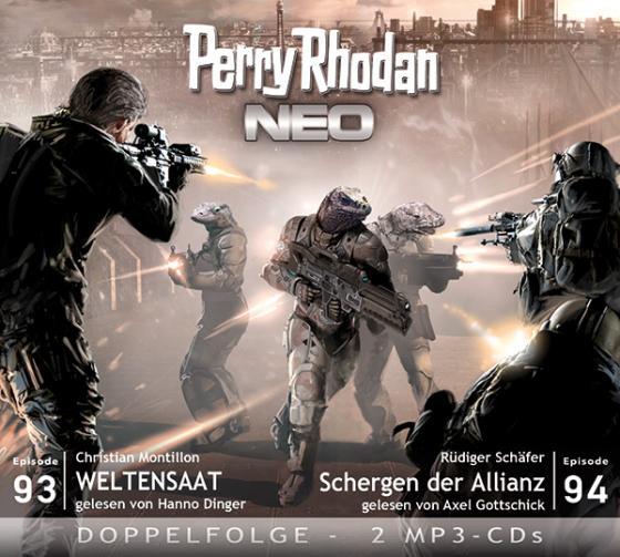 Cover-Bild Perry Rhodan NEO MP3 Doppel-CD Folgen 93 + 94