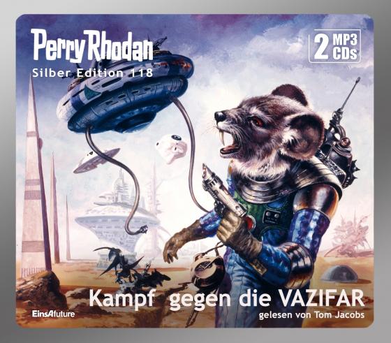 Cover-Bild Perry Rhodan Silber Edition 118: Kampf gegen die VAZIFAR (2 MP3-CDs)