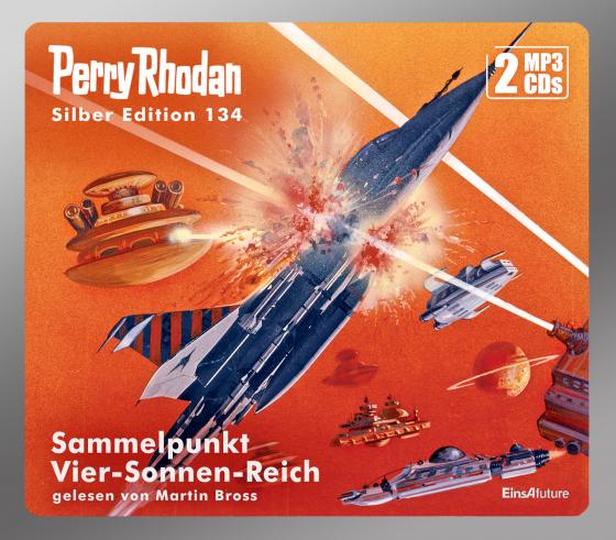 Cover-Bild Perry Rhodan Silber Edition (MP3 CDs) 134: Sammelpunkt Vier-Sonnen-Reich