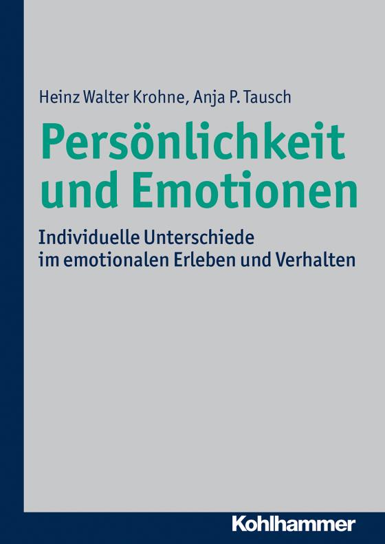 Cover-Bild Persönlichkeit und Emotionen