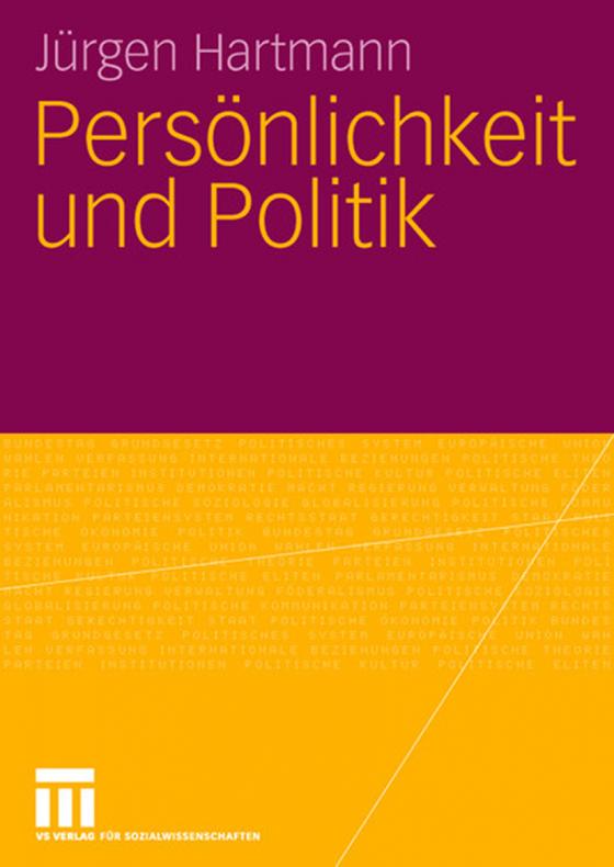 Cover-Bild Persönlichkeit und Politik
