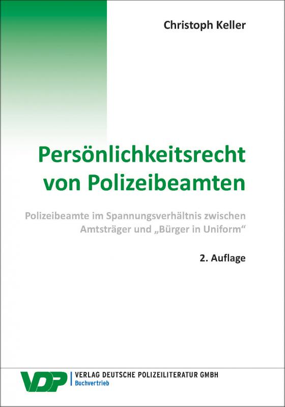 Cover-Bild Persönlichkeitsrecht von Polizeibeamten