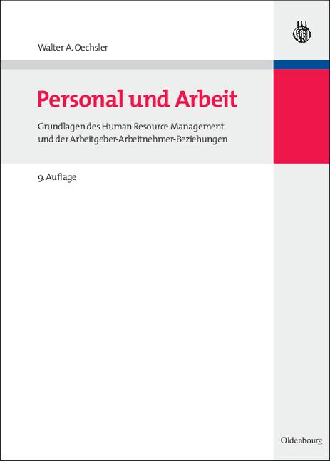 Cover-Bild Personal und Arbeit