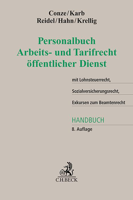 Cover-Bild Personalbuch Arbeits- und Tarifrecht öffentlicher Dienst