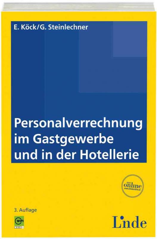 Cover-Bild Personalverrechnung im Gastgewerbe und in der Hotellerie